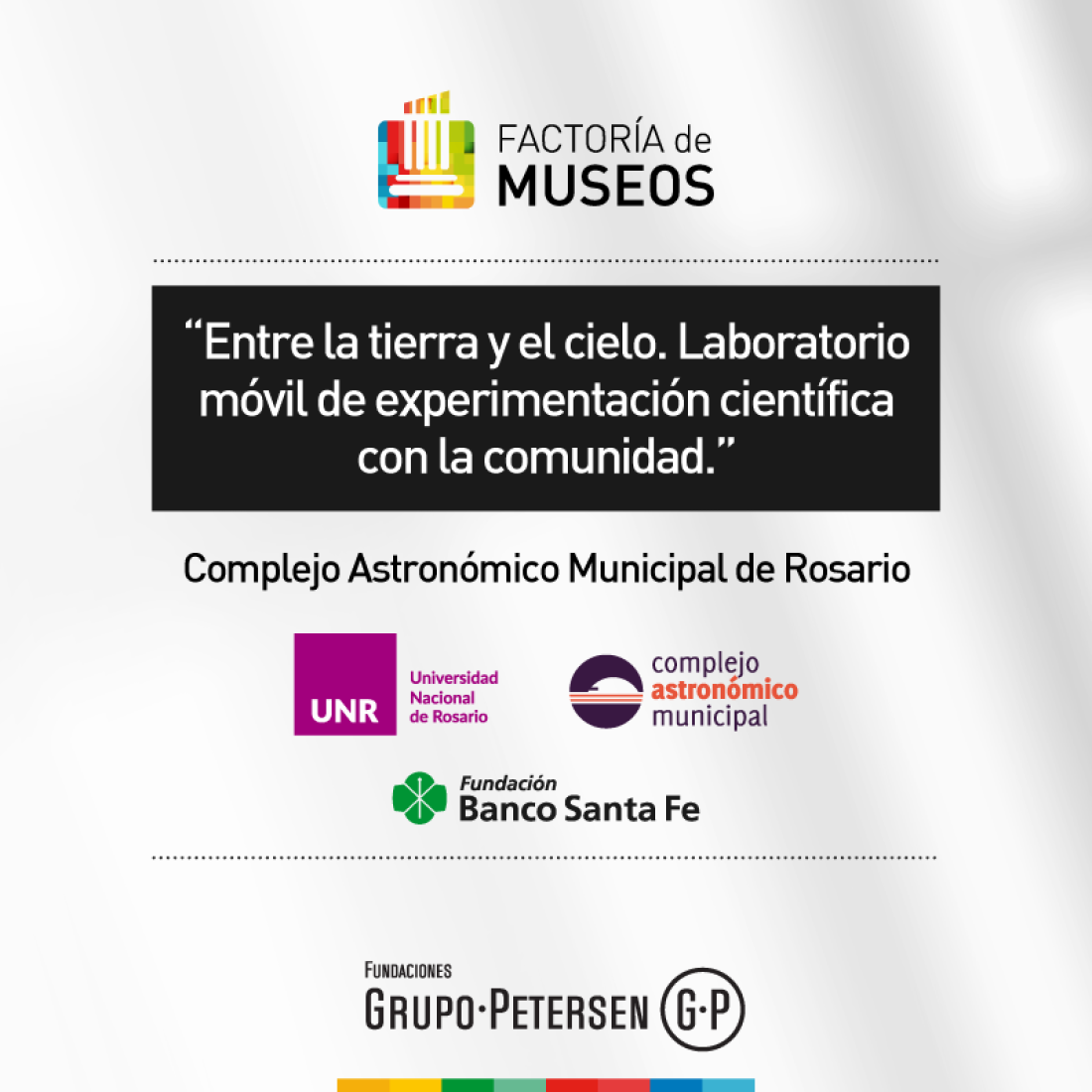 ¡Fuimos seleccionados en el Programa Factoría de Museos! - 1