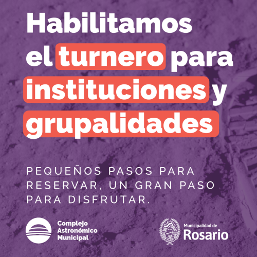 Información sobre visitas para instituciones educativas y grupalidades