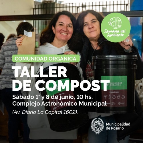 Taller de separación de residuos y compostaje domiciliario