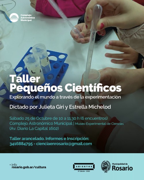 Taller pequeños científicos