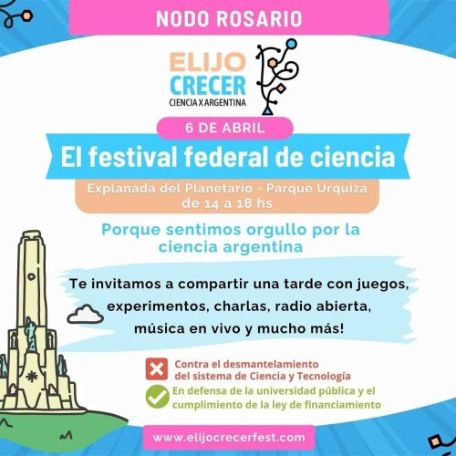 ¡Festival Federal de la Ciencia en el CAM!